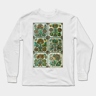 Ukraine folk flowers disigne Long Sleeve T-Shirt